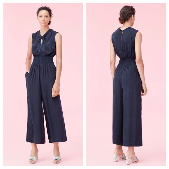 Rebecca Taylor cheetah jacquard jumpsuit - Picture 3 of 12